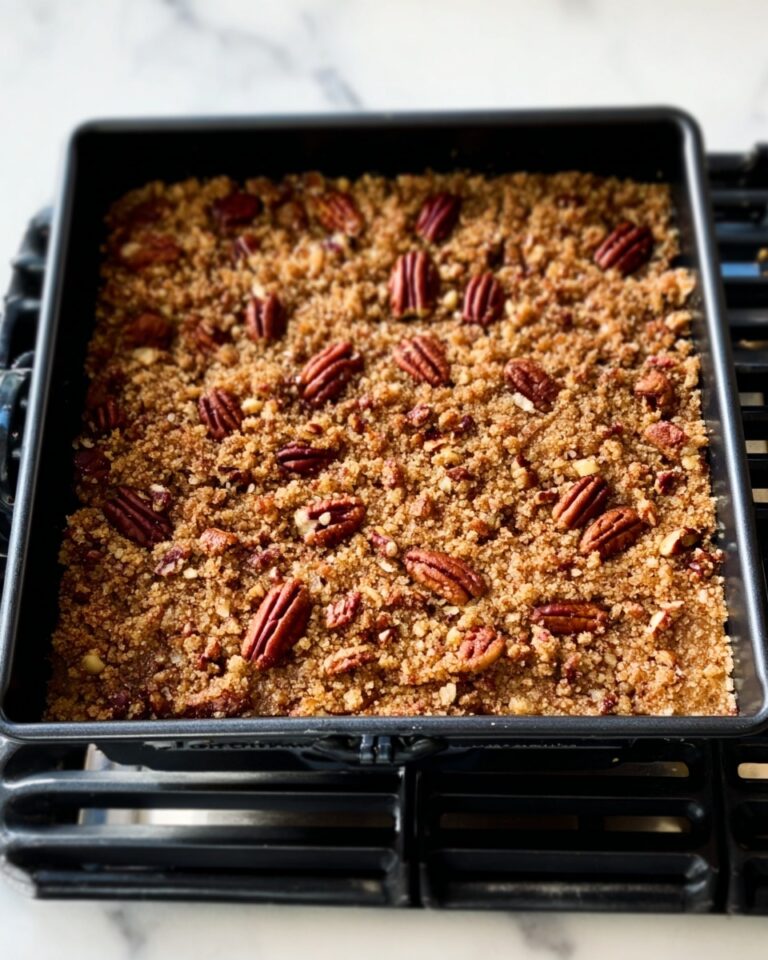 Pecan Pumpkin Spice Crumble Cake Recipe
