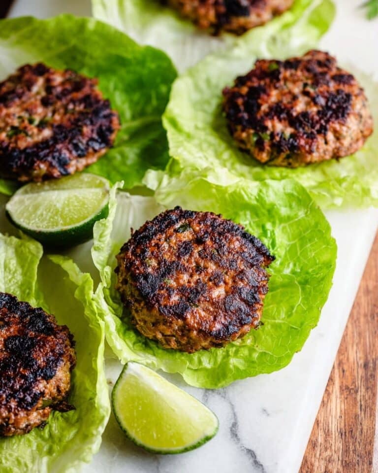 Paleo Thai Turkey Burgers with Sriracha Mayo and Slaw Recipe