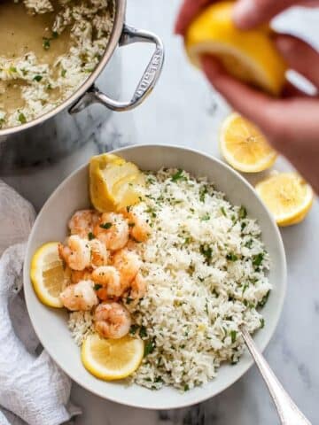Greek Lemon Rice Pilaf Recipe