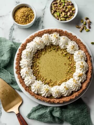 Pistachio Custard Pie Recipe