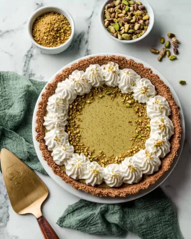 Pistachio Custard Pie Recipe
