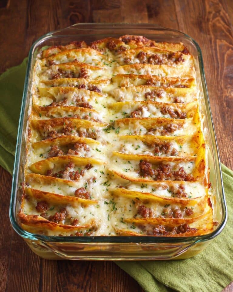 Pancake and Sausage Breakfast Casserole Recipe