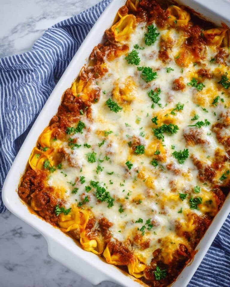 Million Dollar Baked Tortellini Recipe