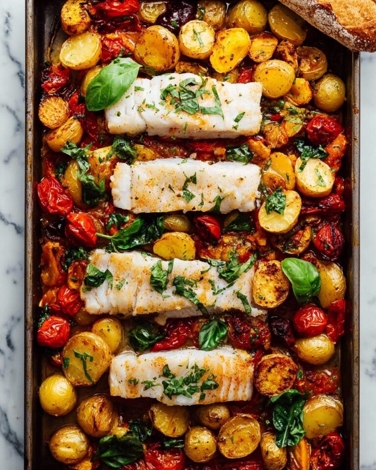 Puttanesca Fish Tray Bake Recipe
