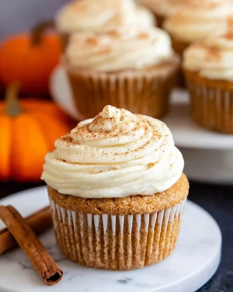 Gluten Free Pumpkin Cupcakes with Cream Cheese Frosting Recipe