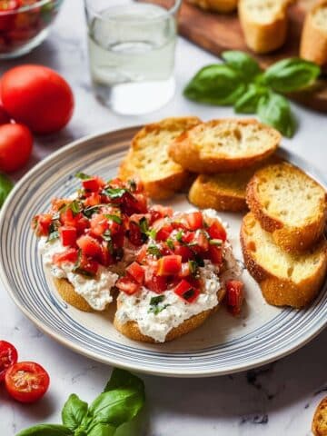 Easy Boursin Bruschetta Dip Recipe