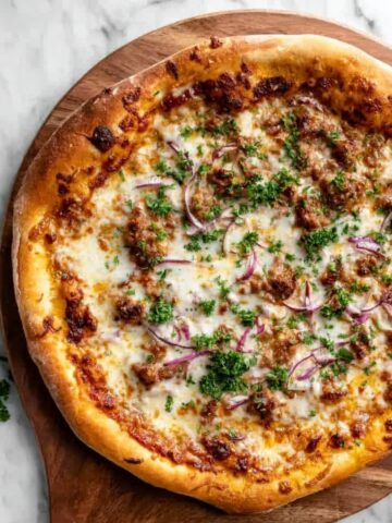 Homemade BBQ Chicken Pizza Recipe