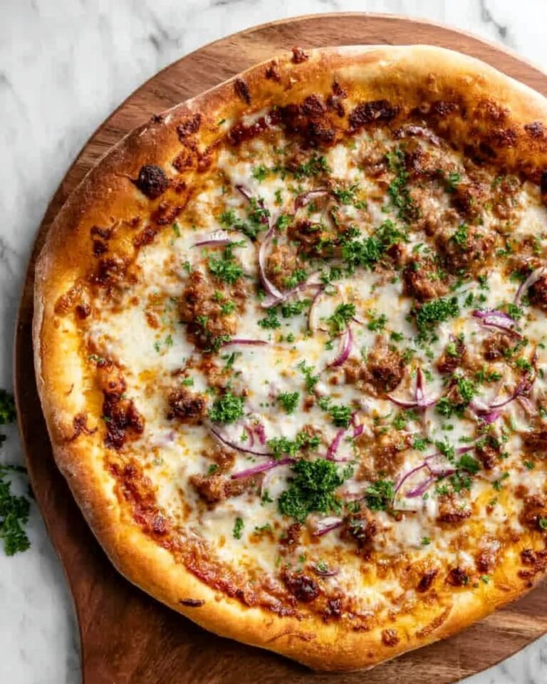 Homemade BBQ Chicken Pizza Recipe