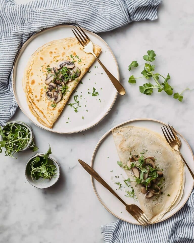 Garlic Mushroom Cheese Toasts Recipe