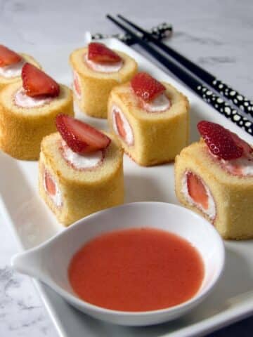 Strawberry Shortcake Sushi Recipe