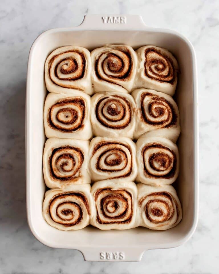 Homemade Cinnamon Rolls with Cinnamon Sugar Filling and Vanilla Glaze Recipe