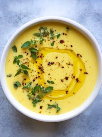 Creamy Summer Squash and Potato Soup with Coconut Milk Recipe