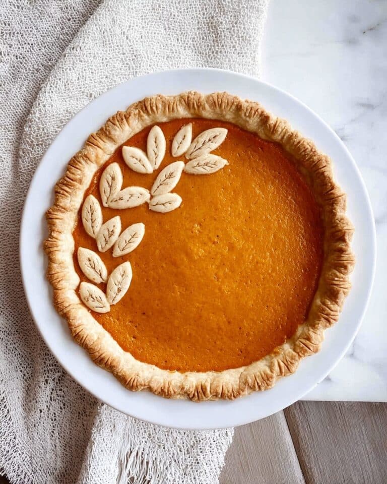 Pumpkin Mascarpone Pie Recipe