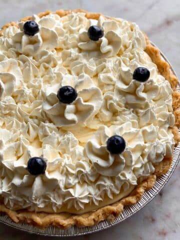 Grape Cream Pie (or Tarts) Recipe