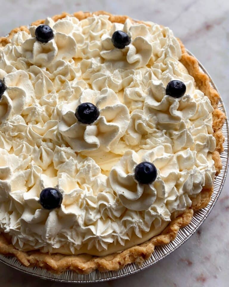 Grape Cream Pie (or Tarts) Recipe