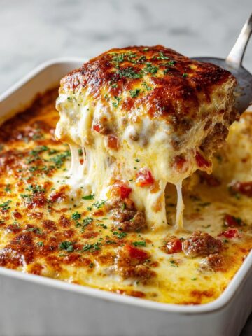 Philly Cheesesteak Casserole Recipe