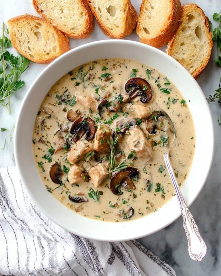 Low-Carb Chicken Mushroom Soup Recipe