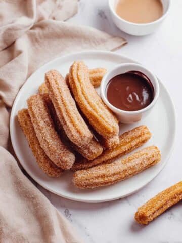 Best Vegan Churros (With Chocolate Sauce) Recipe