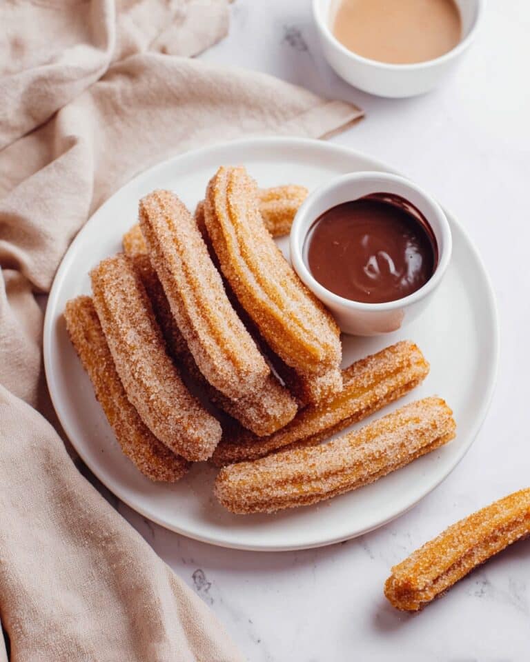 Best Vegan Churros (With Chocolate Sauce) Recipe