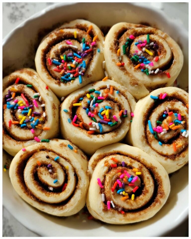 Vegan Birthday Cake Cinnamon Rolls Recipe