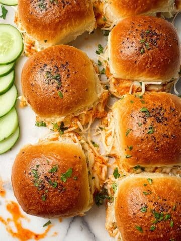 Spicy Buffalo Chicken Sliders Recipe