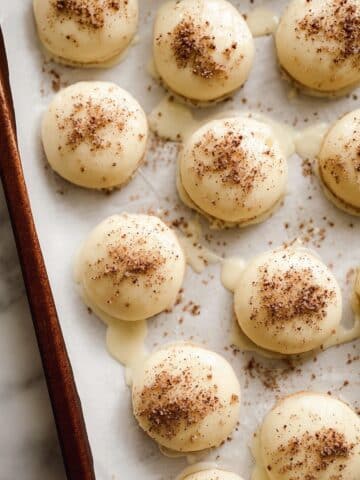 Vegan Eggnog Truffles Recipe