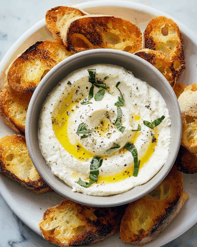Whipped Ricotta Dip with Honey and Thyme Recipe