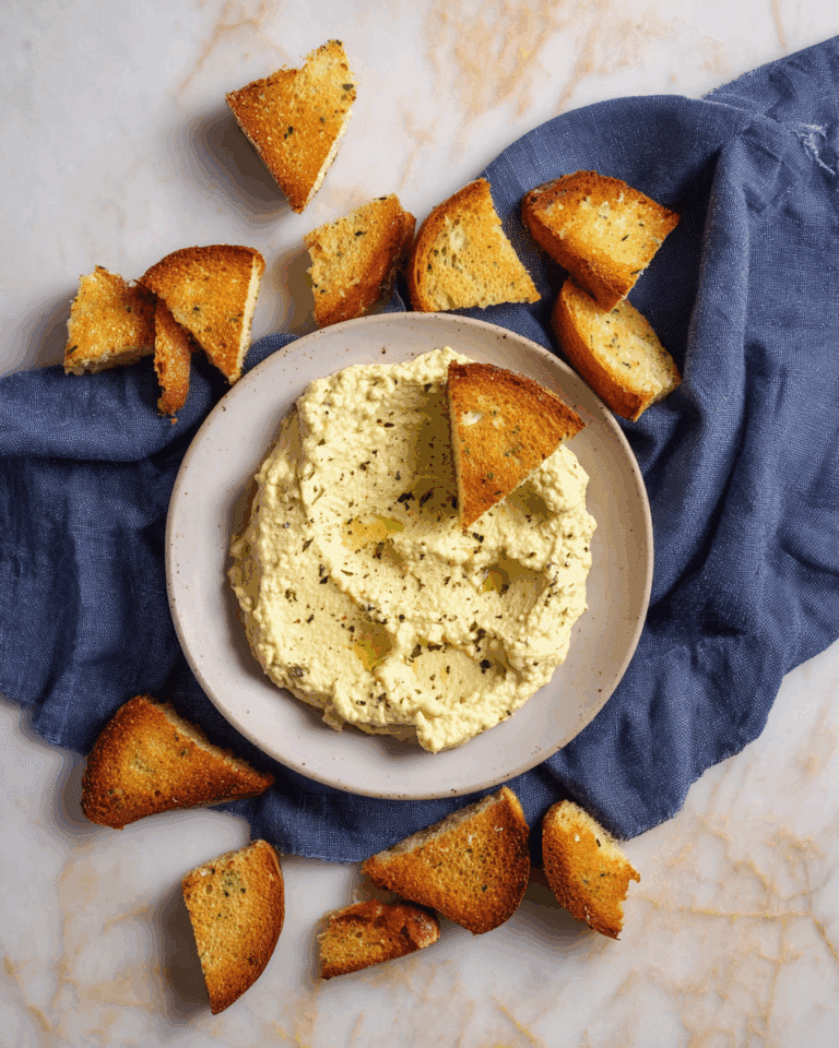Pepperoncini Dip with Bagel Chips Recipe