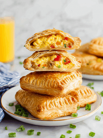 Homemade Breakfast Hot Pockets with Sausage, Egg, and Cheddar Recipe