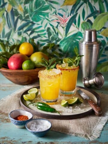 Mango Mojito with Jalapeño & Mint Recipe