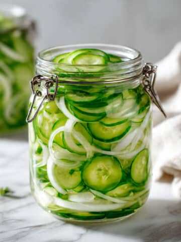 Homemade Refrigerator Pickles Recipe