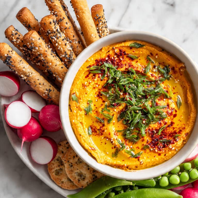 Nutty Carrot Dip Recipe