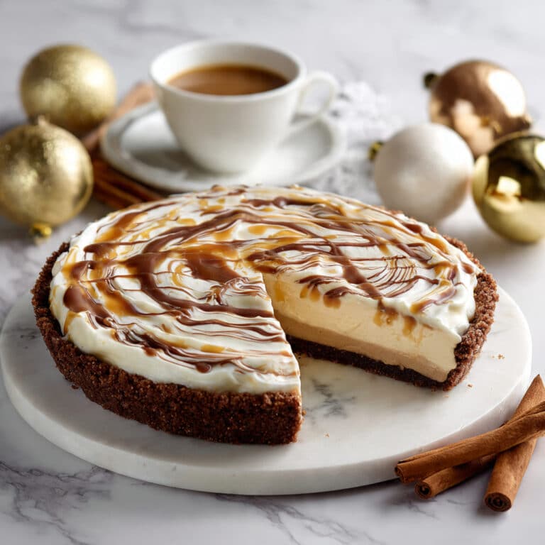 Gingerbread Cheesecake with Salted Caramel Sauce Recipe