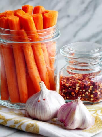 Spicy Pickled Carrots with Honey Recipe