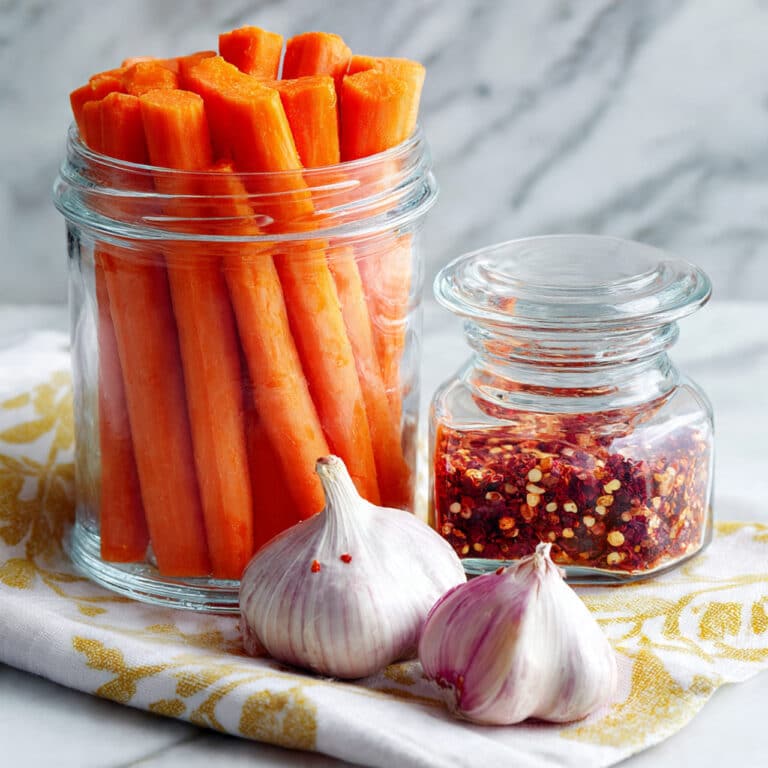 Spicy Pickled Carrots with Honey Recipe