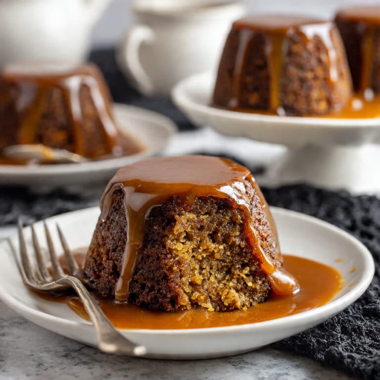 Apple Ginger Mini Cakes with Salted Caramel Sauce Recipe
