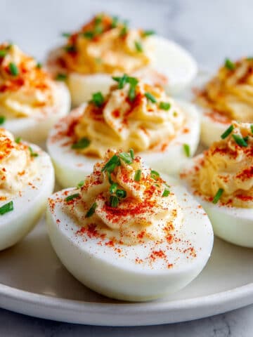 Deviled Eggs Without Mustard with Apple Cider Vinegar Recipe