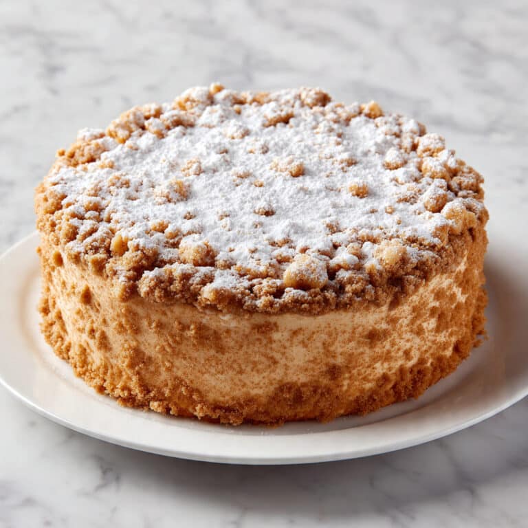 Cinnamon Coffee Cake with Cinnamon Swirl and Streusel Topping Recipe