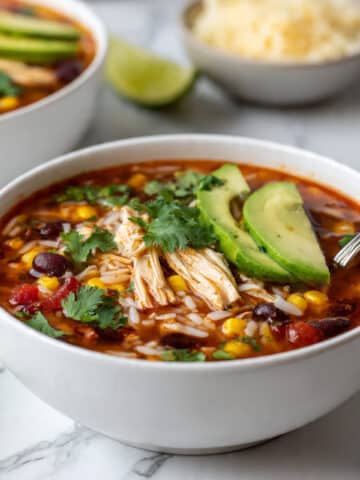 Mexican Chicken Orzo Soup Recipe