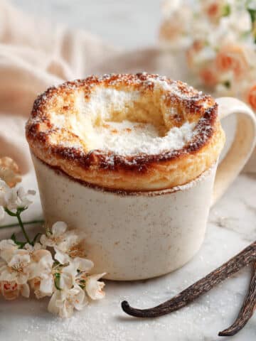 Vanilla Mug Cake Recipe