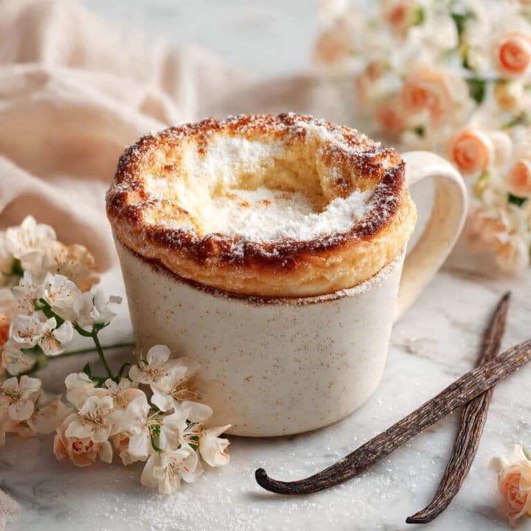Vanilla Mug Cake Recipe