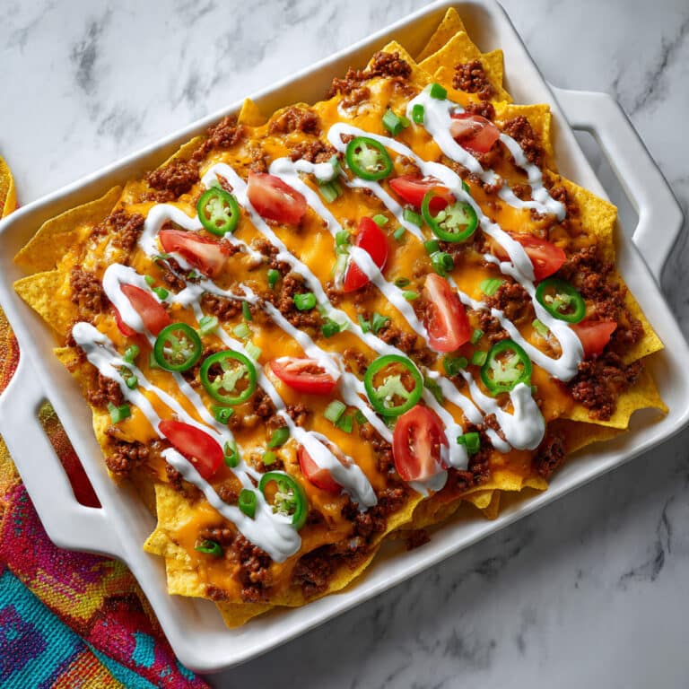 Viral Sheet Pan Nachos With Sliding Cheese Recipe