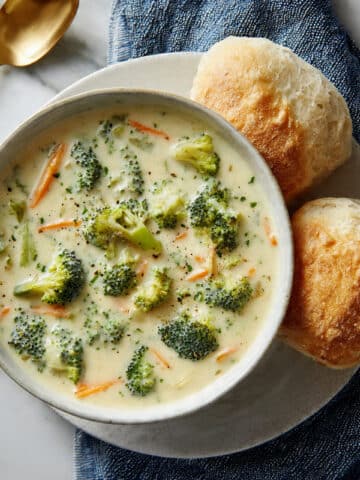 Broccoli Cheddar Soup (Copycat Panera Recipe) Recipe