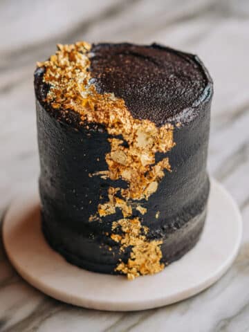 Midnight Black Velvet Cake Recipe