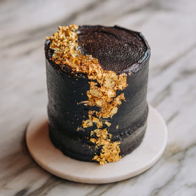 Midnight Black Velvet Cake Recipe