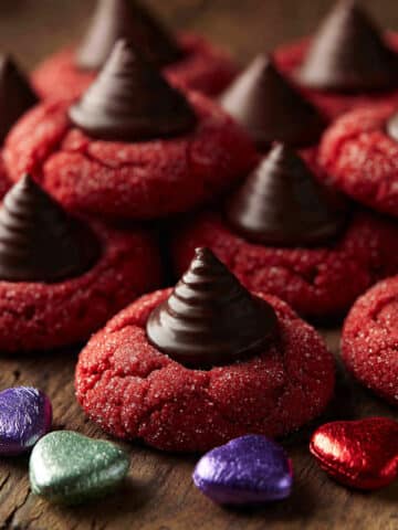 Red Velvet Kiss Cookies Recipe