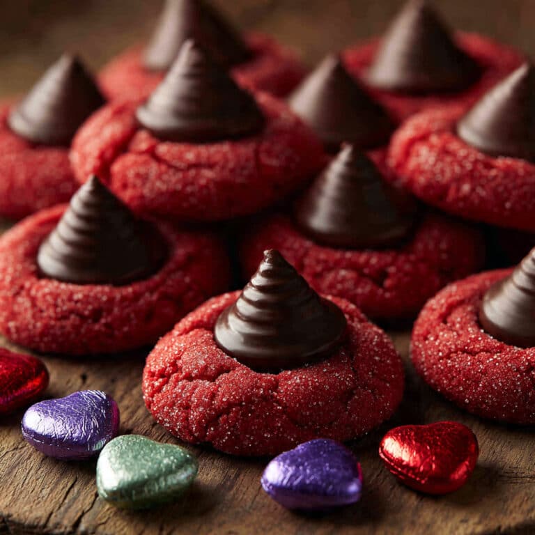 Red Velvet Kiss Cookies Recipe
