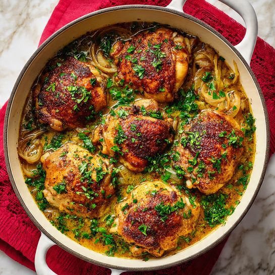 Braised Chicken Thighs