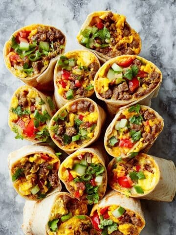 Homemade Breakfast Burrito Recipe