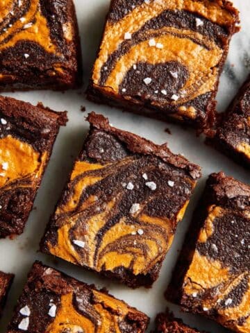 Pumpkin Brownies with Cream Cheese and Maple Spice Recipe